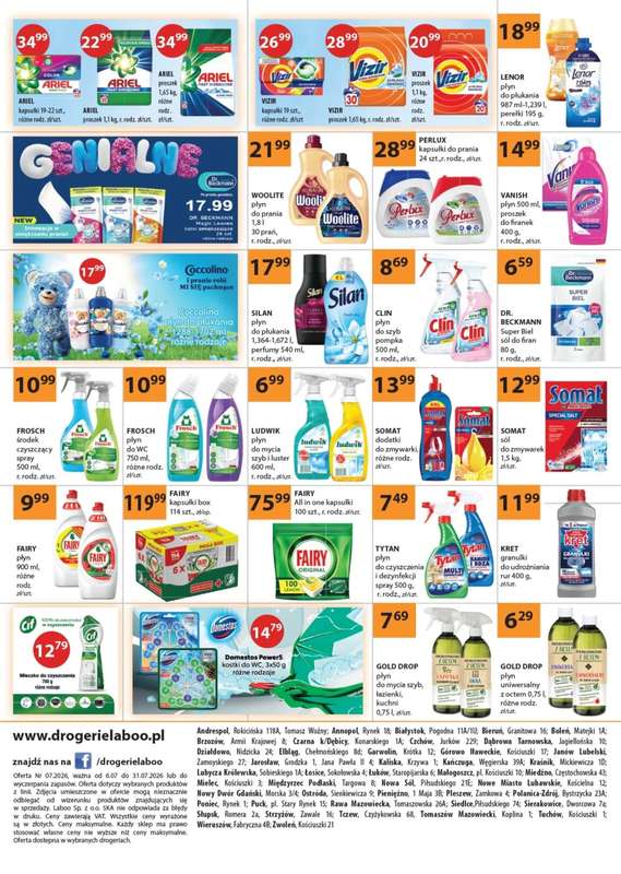 Drogerie Laboo - gazetka promocyjna Gazetka od poniedziałku 06.07 do piątku 31.07 - strona 6