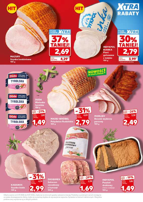 Kaufland - gazetka promocyjna Mocny Start od poniedziałku 06.07 do środy 08.07 - strona 13
