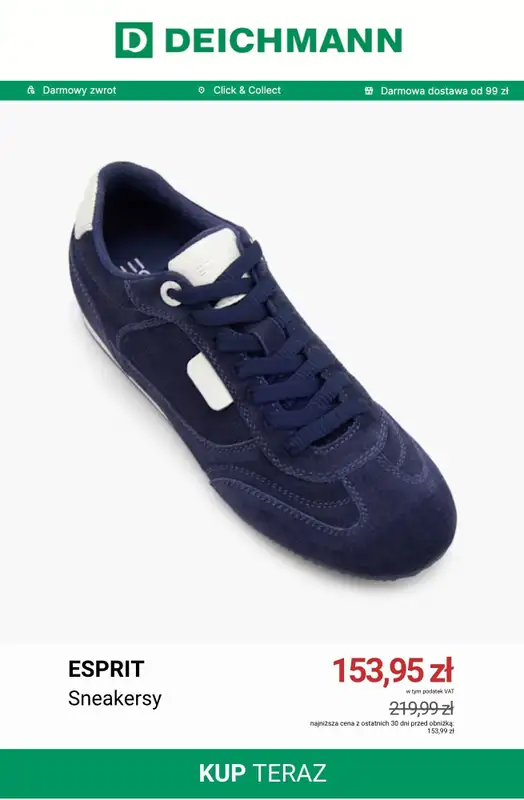 Deichmann - gazetka promocyjna Buty damskie Esprit od poniedziałku 06.07  - strona 10