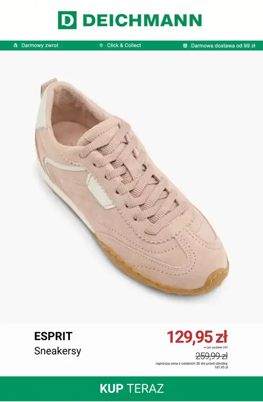 Deichmann - gazetka promocyjna Buty damskie Esprit od poniedziałku 06.07  - strona 7