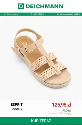 Deichmann - gazetka promocyjna Buty damskie Esprit od poniedziałku 06.07  - strona 12