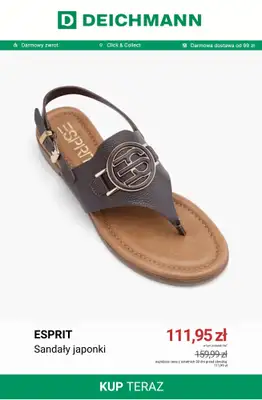 Deichmann - gazetka promocyjna Buty damskie Esprit od poniedziałku 06.07  - strona 11