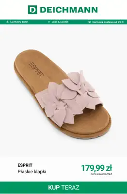 Deichmann - gazetka promocyjna Buty damskie Esprit od poniedziałku 06.07  - strona 4