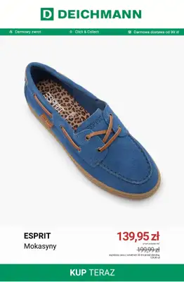 Deichmann - gazetka promocyjna Buty damskie Esprit od poniedziałku 06.07  - strona 5