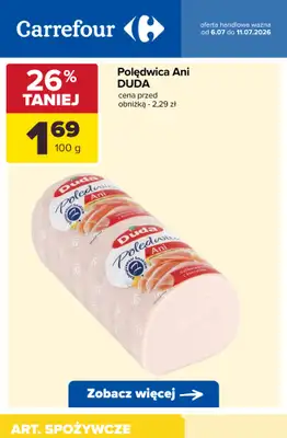 Carrefour - gazetka promocyjna Do -56% taniej na pojedyncze sztuki i produkty na wagę od wtorku 07.07 do soboty 11.07 - strona 10