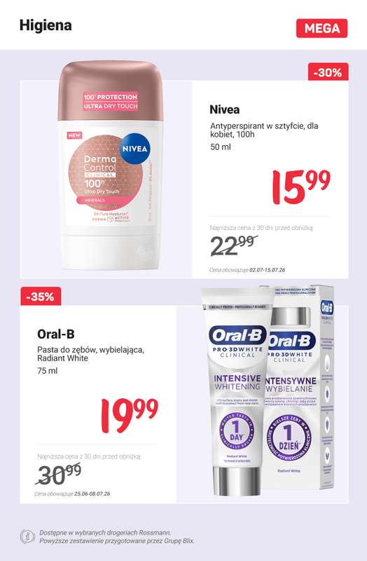 Rossmann - gazetka promocyjna Nawet do -50% taniej od poniedziałku 06.07 do środy 08.07 - strona 3