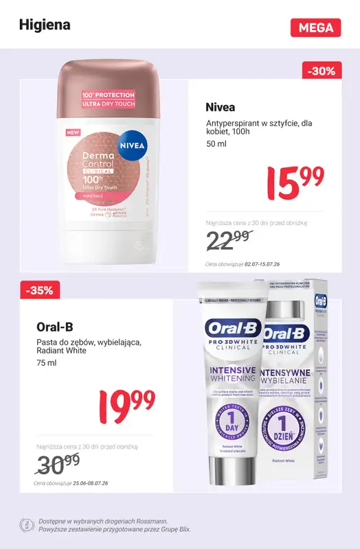 Rossmann - gazetka promocyjna Nawet do -50% taniej od poniedziałku 06.07 do środy 08.07 - strona 3