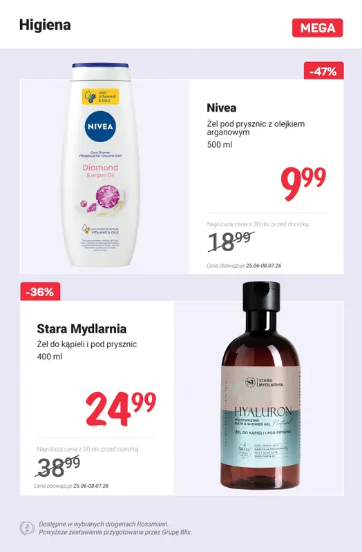Rossmann - gazetka promocyjna Nawet do -50% taniej od poniedziałku 06.07 do środy 08.07 - strona 2