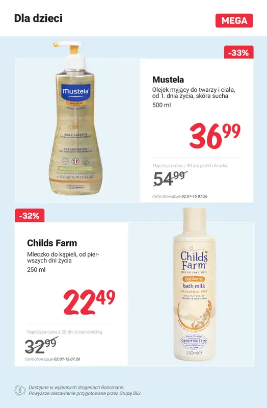 Rossmann - gazetka promocyjna Nawet do -50% taniej od poniedziałku 06.07 do środy 08.07 - strona 12
