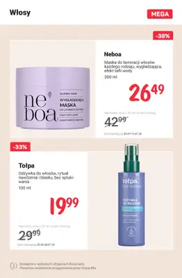 Rossmann - gazetka promocyjna Nawet do -50% taniej od poniedziałku 06.07 do środy 08.07 - strona 10