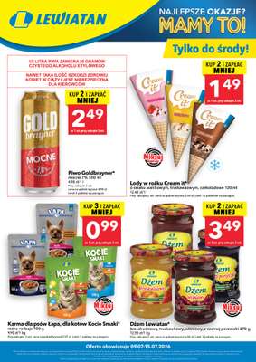 LEWIATAN - gazetka promocyjna W wielopakach taniej! od czwartku 09.07 do środy 15.07
