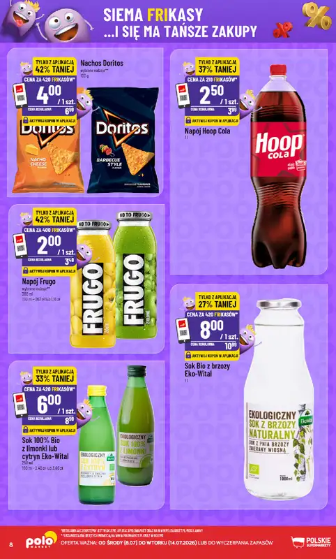 POLOmarket - gazetka promocyjna Frikasowy Katalog od środy 08.07 do wtorku 14.07 - strona 8