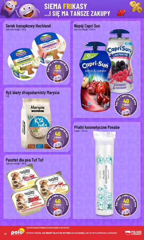 POLOmarket - gazetka promocyjna Frikasowy Katalog od środy 08.07 do wtorku 14.07 - strona 14