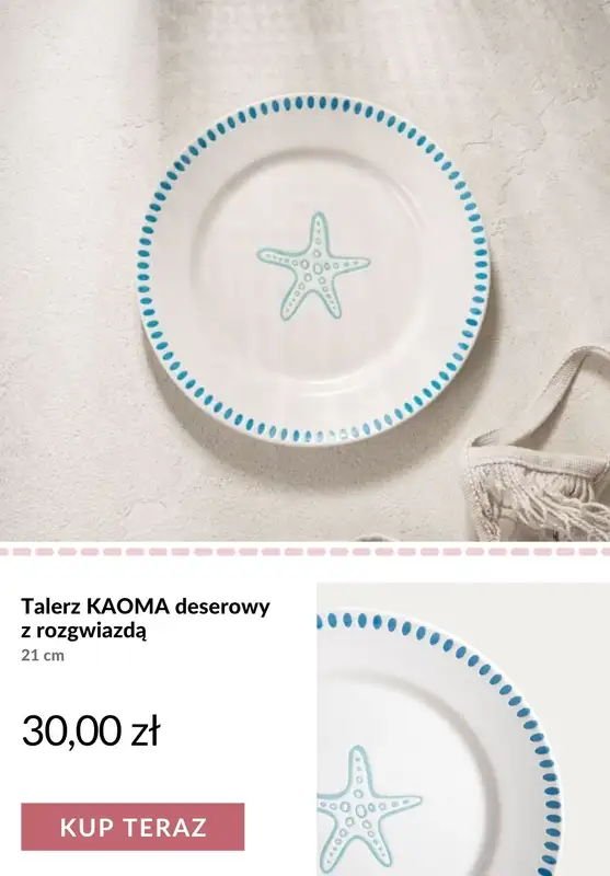 Homla - gazetka promocyjna Talerze - różne rodzaje od poniedziałku 06.07  - strona 7