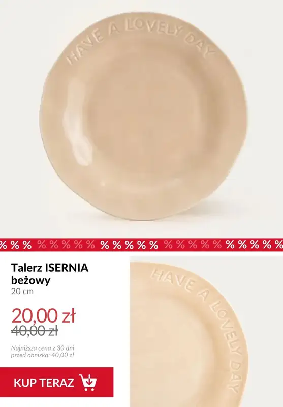 Homla - gazetka promocyjna Talerze - różne rodzaje od poniedziałku 06.07  - strona 2