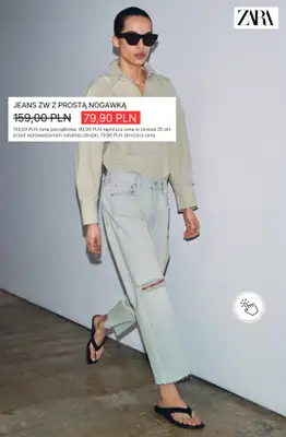 Zara - gazetka promocyjna Jeansy z wyprzedaży od poniedziałku 06.07  - strona 9