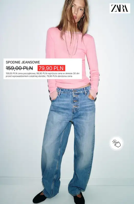 Zara - gazetka promocyjna Jeansy z wyprzedaży od poniedziałku 06.07  - strona 11