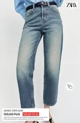 Zara - gazetka promocyjna Jeansy z wyprzedaży od poniedziałku 06.07  - strona 12