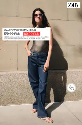Zara - gazetka promocyjna Jeansy z wyprzedaży od poniedziałku 06.07  - strona 2