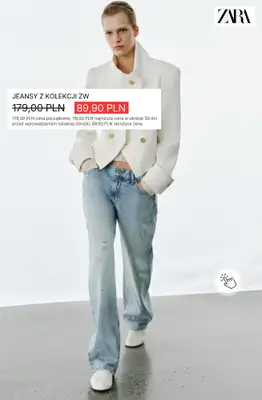 Zara - gazetka promocyjna Jeansy z wyprzedaży od poniedziałku 06.07  - strona 4