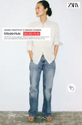 Zara - gazetka promocyjna Jeansy z wyprzedaży od poniedziałku 06.07  - strona 6