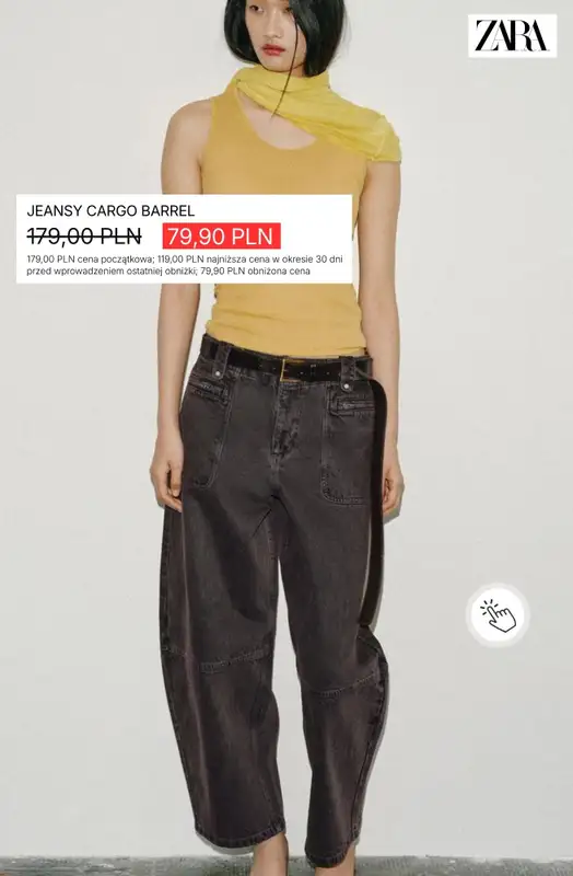 Zara - gazetka promocyjna Jeansy z wyprzedaży od poniedziałku 06.07  - strona 10