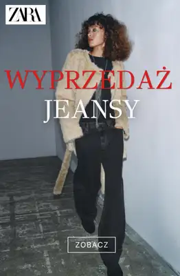 Zara - gazetka promocyjna Jeansy z wyprzedaży od poniedziałku 06.07 