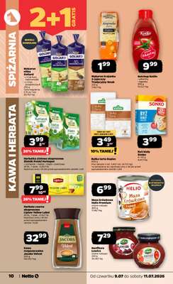 Netto - gazetka promocyjna Gazetka Spożywcza od czwartku 09.07 do soboty 11.07 - strona 10