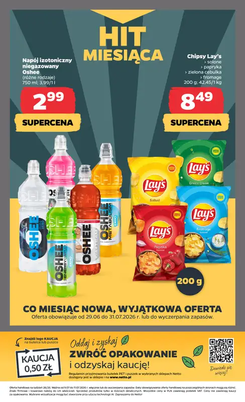 Netto - gazetka promocyjna Gazetka Spożywcza od czwartku 09.07 do soboty 11.07 - strona 20