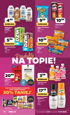 Netto - gazetka promocyjna Gazetka Spożywcza od czwartku 09.07 do soboty 11.07 - strona 14