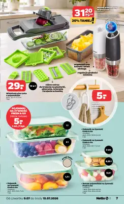 Netto - gazetka promocyjna Inspiracje tygodnia: Letnie tekstylia  do środy 15.07 - strona 7