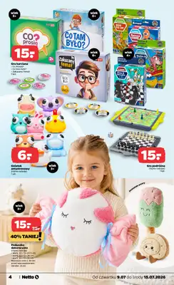 Netto - gazetka promocyjna Inspiracje tygodnia: Letnie tekstylia  do środy 15.07 - strona 4