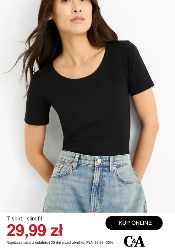C&A - gazetka promocyjna Do -50% t-shirty i topy damskie od poniedziałku 06.07  - strona 2