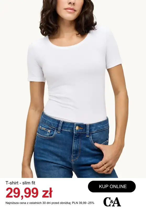 C&A - gazetka promocyjna Do -50% t-shirty i topy damskie od poniedziałku 06.07  - strona 6