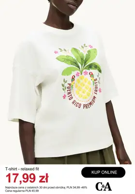 C&A - gazetka promocyjna Do -50% t-shirty i topy damskie od poniedziałku 06.07  - strona 11