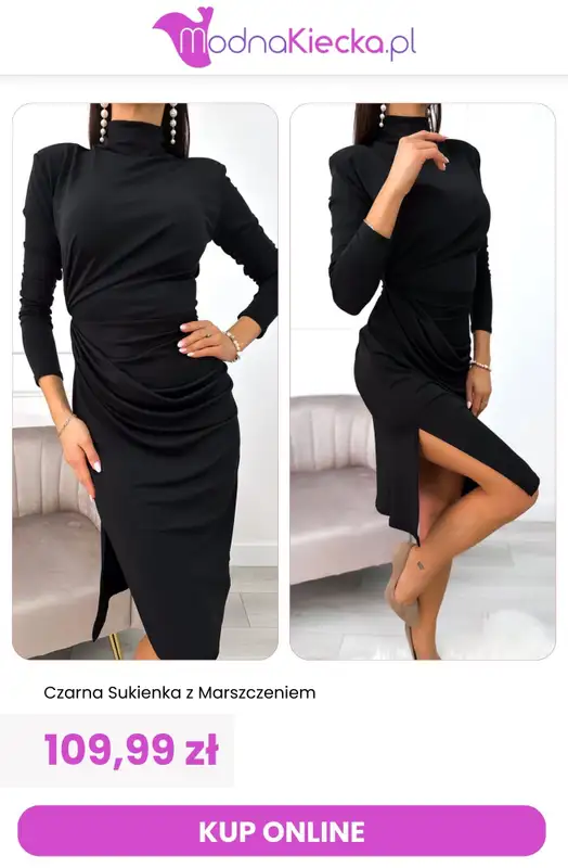 Modna Kiecka - gazetka promocyjna Sukienki małe czarne od poniedziałku 06.07  - strona 8