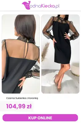 Modna Kiecka - gazetka promocyjna Sukienki małe czarne od poniedziałku 06.07  - strona 9