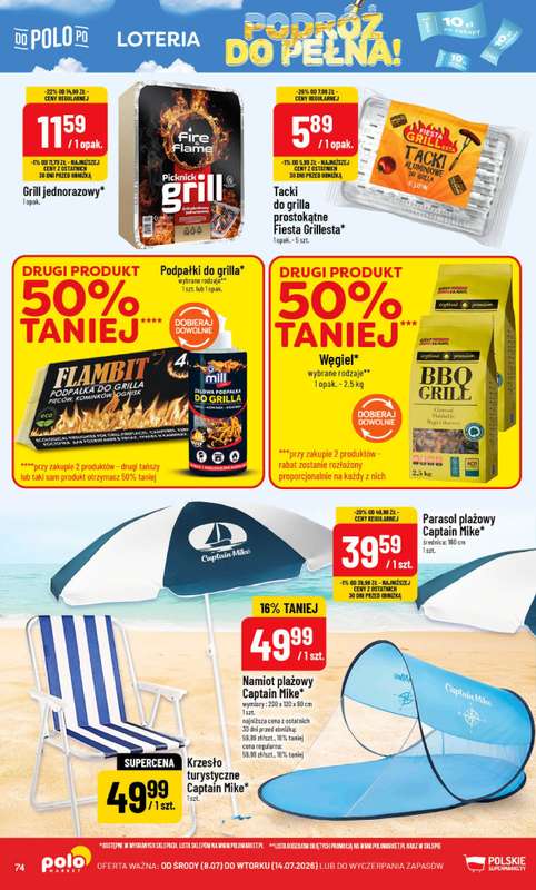 POLOmarket - gazetka promocyjna Gazetka od środy 08.07 do wtorku 14.07 - strona 74