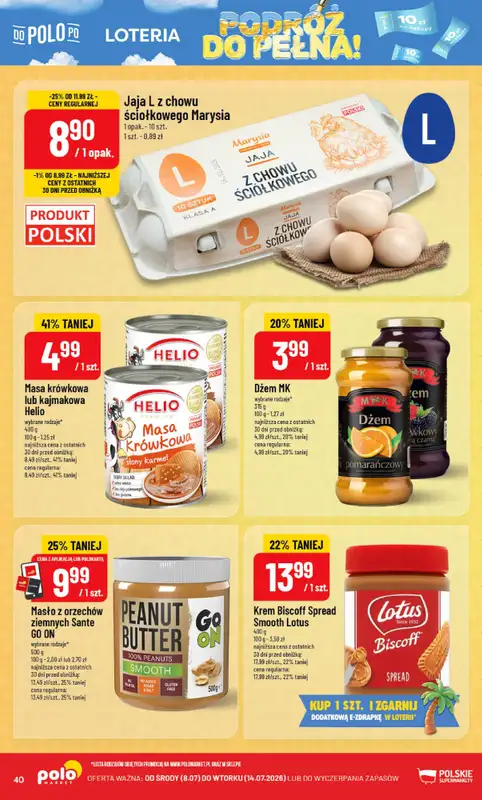 POLOmarket - gazetka promocyjna Gazetka od środy 08.07 do wtorku 14.07 - strona 40