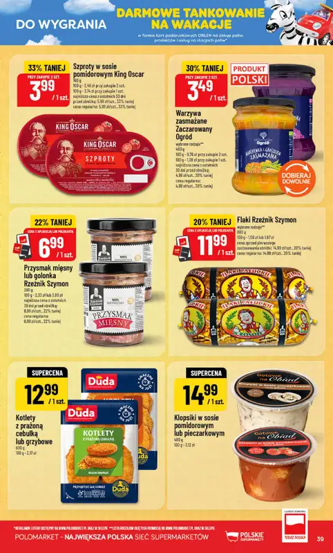 POLOmarket - gazetka promocyjna Gazetka od środy 08.07 do wtorku 14.07 - strona 39
