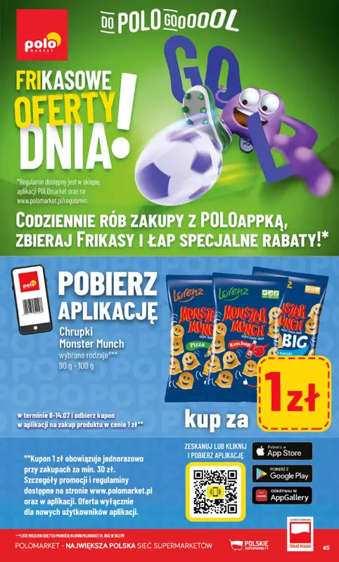 POLOmarket - gazetka promocyjna Gazetka od środy 08.07 do wtorku 14.07 - strona 45
