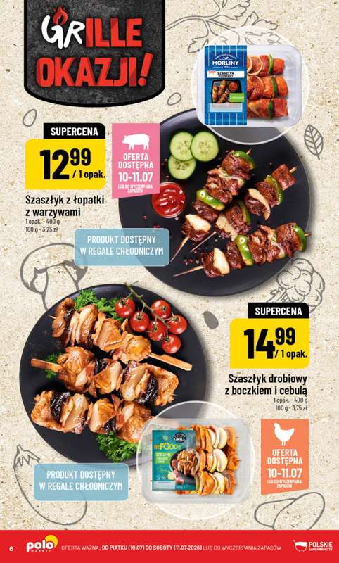 POLOmarket - gazetka promocyjna Gazetka od środy 08.07 do wtorku 14.07 - strona 6