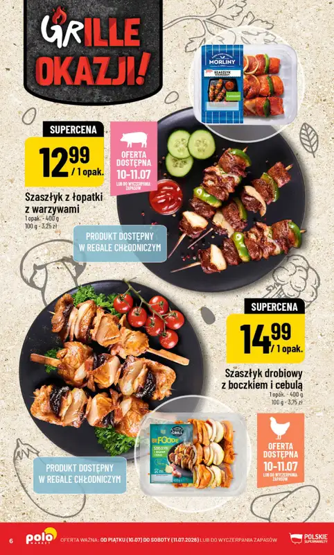 POLOmarket - gazetka promocyjna Gazetka od środy 08.07 do wtorku 14.07 - strona 6