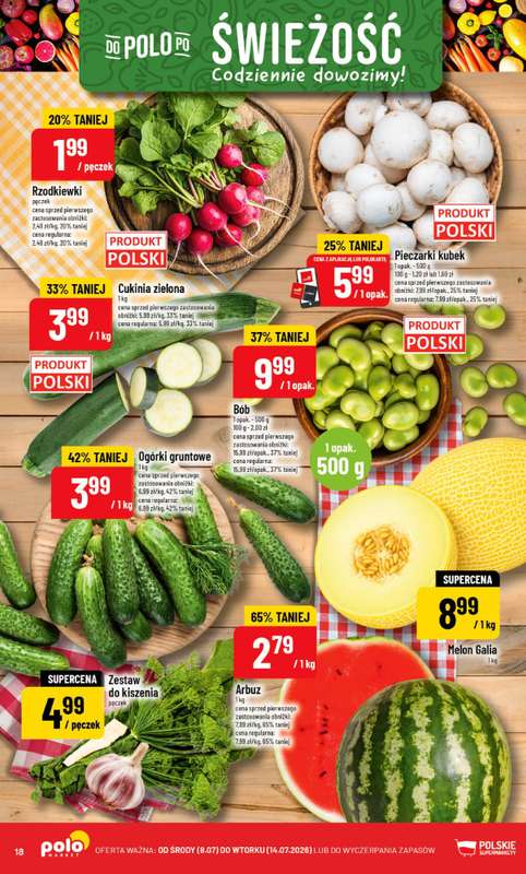 POLOmarket - gazetka promocyjna Gazetka od środy 08.07 do wtorku 14.07 - strona 18