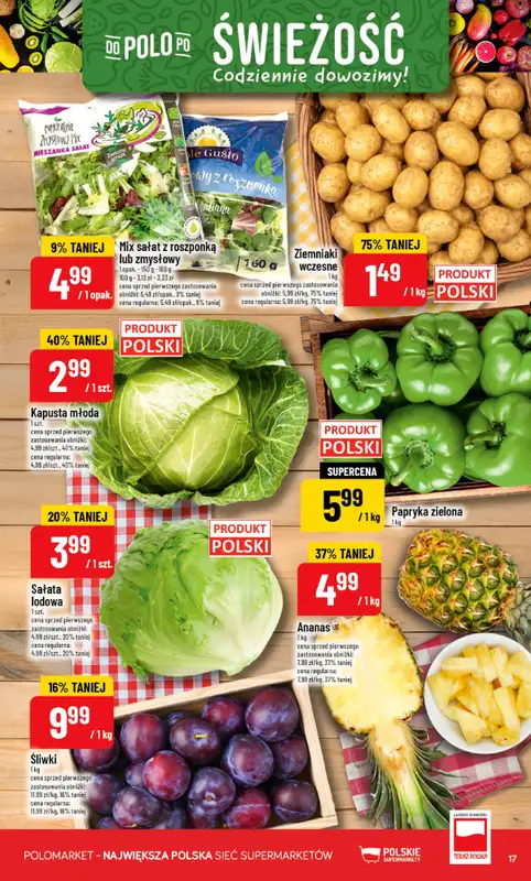 POLOmarket - gazetka promocyjna Gazetka od środy 08.07 do wtorku 14.07 - strona 17