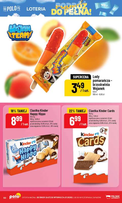 POLOmarket - gazetka promocyjna Gazetka od środy 08.07 do wtorku 14.07 - strona 50
