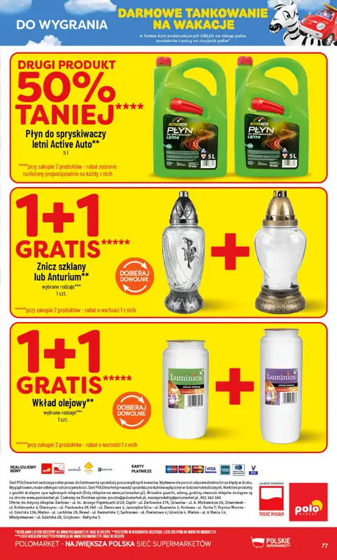 POLOmarket - gazetka promocyjna Gazetka od środy 08.07 do wtorku 14.07 - strona 77