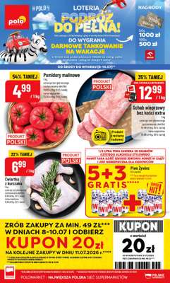 POLOmarket - gazetka promocyjna Gazetka od środy 08.07 do wtorku 14.07