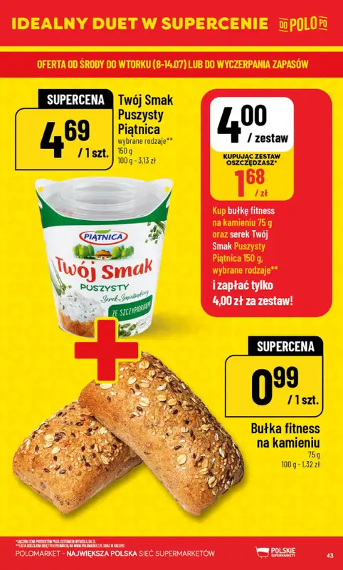 POLOmarket - gazetka promocyjna Gazetka od środy 08.07 do wtorku 14.07 - strona 43