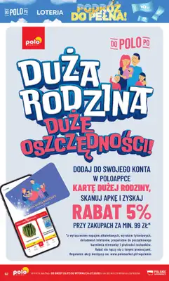 POLOmarket - gazetka promocyjna Gazetka od środy 08.07 do wtorku 14.07 - strona 62